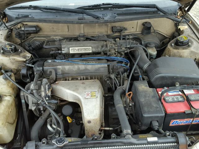 4T1SK12E3NU105743 - 1992 TOYOTA CAMRY LE TAN photo 7