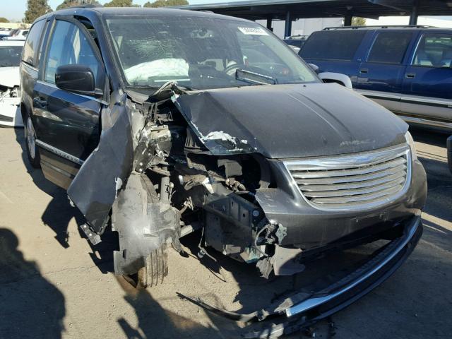 2C4RC1BG3FR696429 - 2015 CHRYSLER TOWN & COU BLACK photo 1