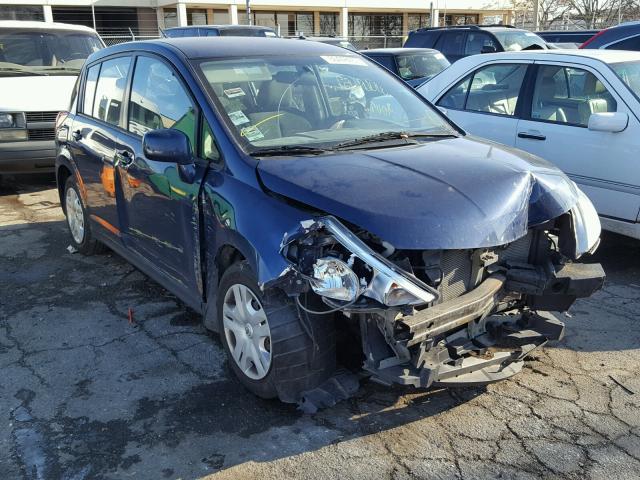 3N1BC1CP0CK279576 - 2012 NISSAN VERSA S BLUE photo 1