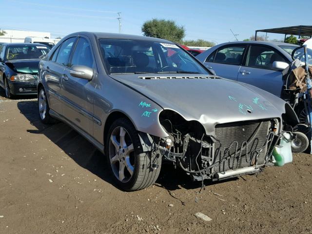 WDBRF52H87A946677 - 2007 MERCEDES-BENZ C 230 SILVER photo 1