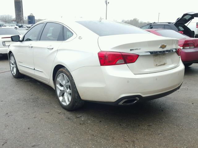 2G1155S36E9136147 - 2014 CHEVROLET IMPALA LTZ WHITE photo 3