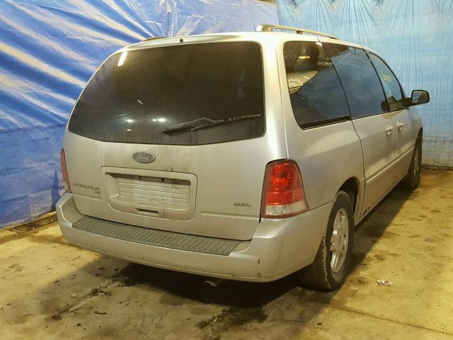 2FMZA52225BA81178 - 2005 FORD FREESTAR S SILVER photo 4