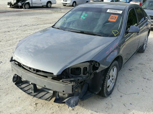 2G1WB58K481263818 - 2008 CHEVROLET IMPALA LS GRAY photo 2