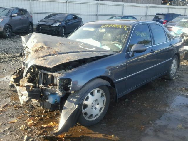 JH4KA96634C001619 - 2004 ACURA 3.5RL GRAY photo 2