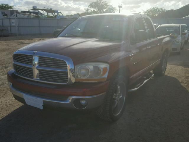 1D7HA18266S597833 - 2006 DODGE RAM 1500 S RED photo 2