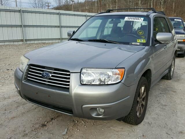 JF1SG65617H726228 - 2007 SUBARU FORESTER 2 SILVER photo 2