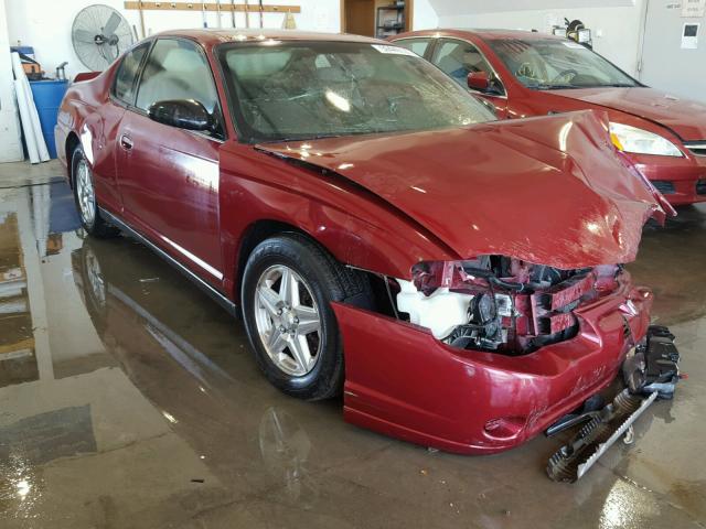2G1WW12E659171736 - 2005 CHEVROLET MONTE CARL 栗色 照片 1