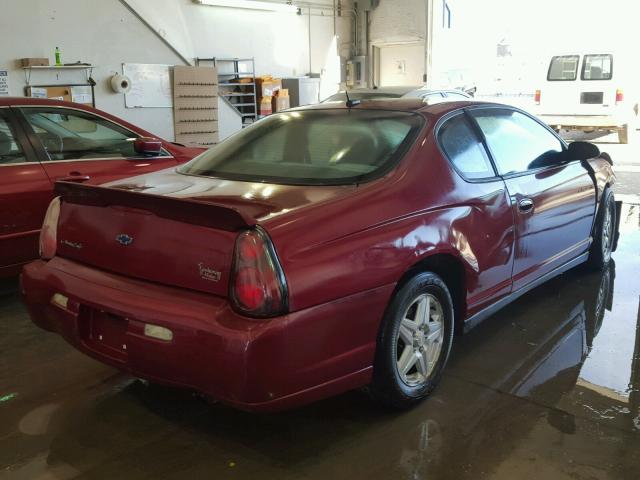 2G1WW12E659171736 - 2005 CHEVROLET MONTE CARL 栗色 照片 4