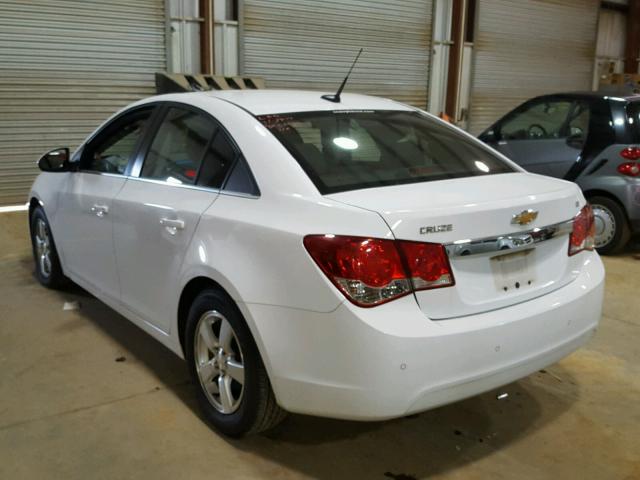 1G1PF5S90B7277675 - 2011 CHEVROLET CRUZE LT WHITE photo 3