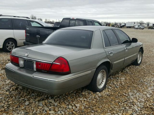 2MEFM75W51X713840 - 2001 MERCURY GRAND MARQ GRAY photo 4