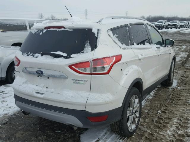 1FMCU0JX2EUA90373 - 2014 FORD ESCAPE TIT WHITE photo 4