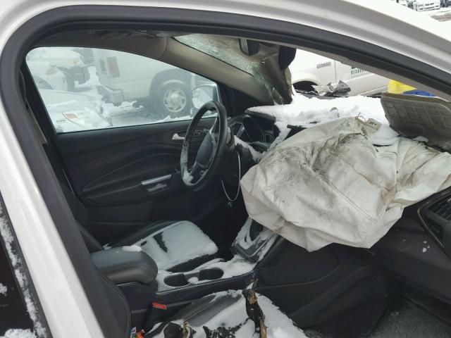 1FMCU0JX2EUA90373 - 2014 FORD ESCAPE TIT WHITE photo 5