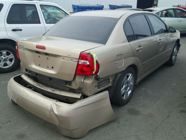 1G1ZT58F47F305876 - 2007 CHEVROLET MALIBU LT Qızıl foto 4