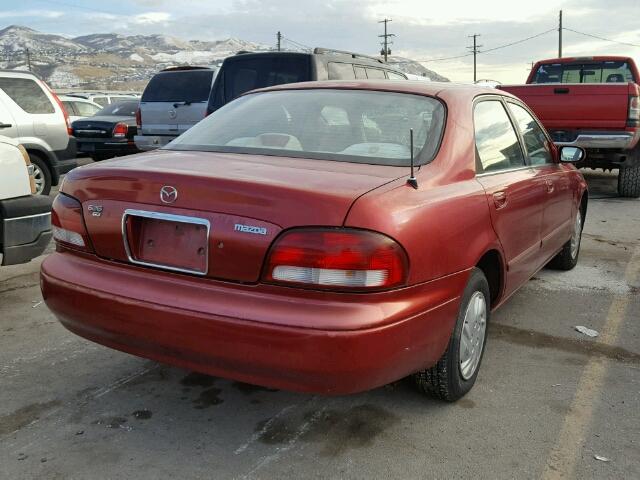 1YVGF22C4X5854772 - 1999 MAZDA 626 ES BURGUNDY photo 4