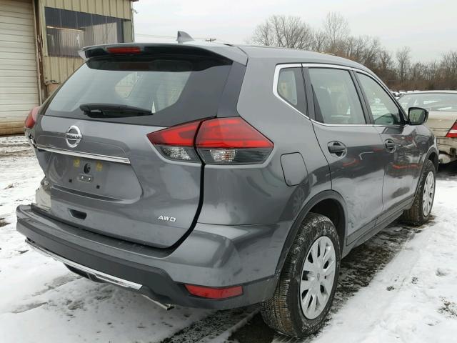 KNMAT2MV9HP556212 - 2017 NISSAN ROGUE S GRAY photo 4