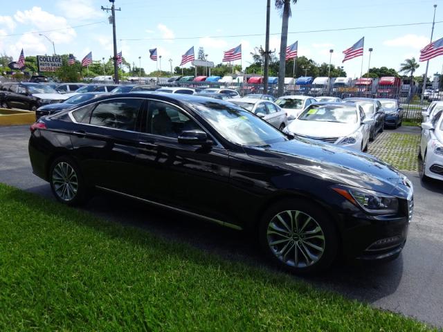 KMHGN4JE1HU205280 - 2017 GENESIS G80 BASE BLACK photo 1