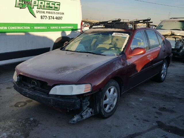 1N4DL01D2YC182181 - 2000 NISSAN ALTIMA XE RED photo 2