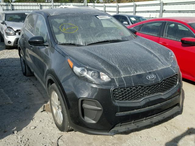 KNDPM3ACXH7154019 - 2017 KIA SPORTAGE L BLACK photo 1