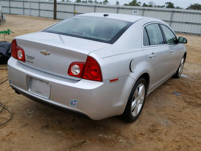1G1ZB5EB9A4116986 - 2010 CHEVROLET MALIBU LS Gümüş foto 4