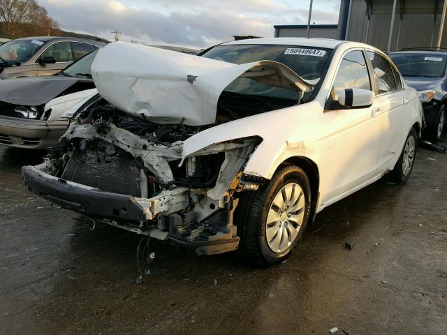 1HGCP26378A107804 - 2008 HONDA ACCORD LX WHITE photo 2