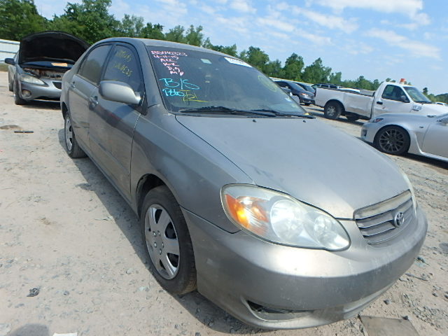 1NXBR32E44Z295719 - 2004 TOYOTA COROLLA CE SILVER photo 1