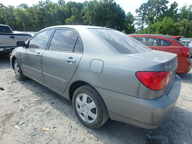 1NXBR32E44Z295719 - 2004 TOYOTA COROLLA CE SILVER photo 3