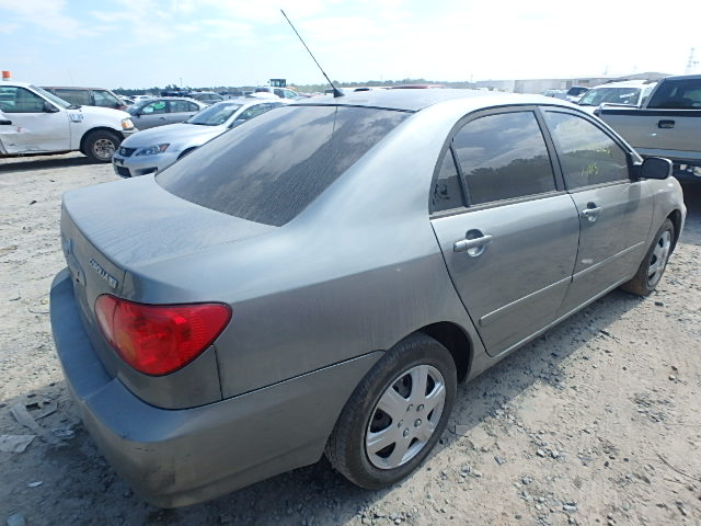 1NXBR32E44Z295719 - 2004 TOYOTA COROLLA CE SILVER photo 4