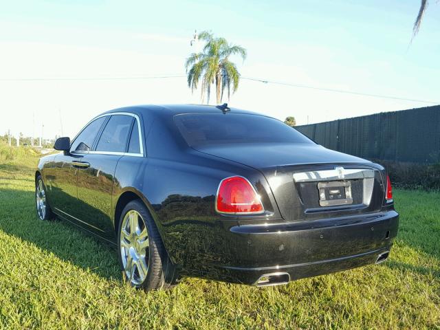 SCA664S54FUX53371 - 2015 ROLLS-ROYCE GHOST BLACK photo 3