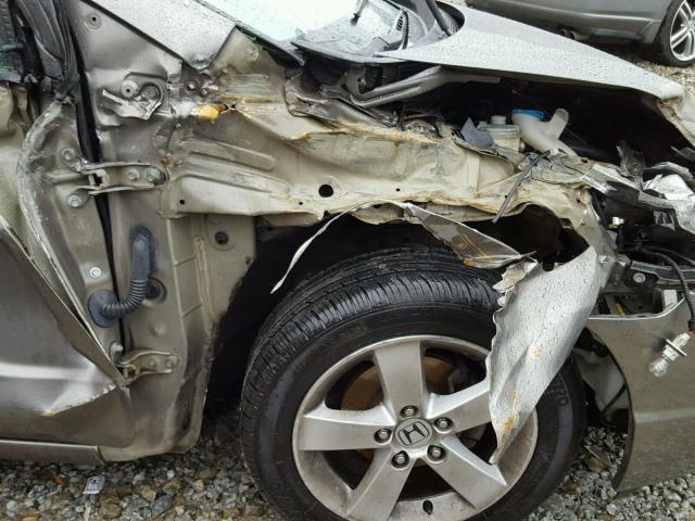 2HGFG12817H518057 - 2007 HONDA CIVIC EX ყავისფერი ფოტო 9