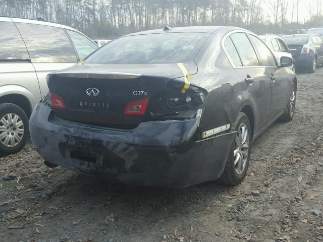 JNKCV61F49M357285 - 2009 INFINITI G37 BLACK photo 4