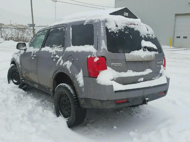 4F2CZ96198KM28253 - 2008 MAZDA TRIBUTE S GRAY photo 3