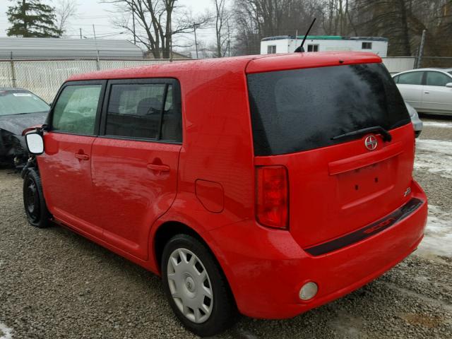 JTLKE50E491096312 - 2009 TOYOTA SCION XB 红色 照片 3