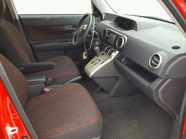 JTLKE50E491096312 - 2009 TOYOTA SCION XB 红色 照片 5