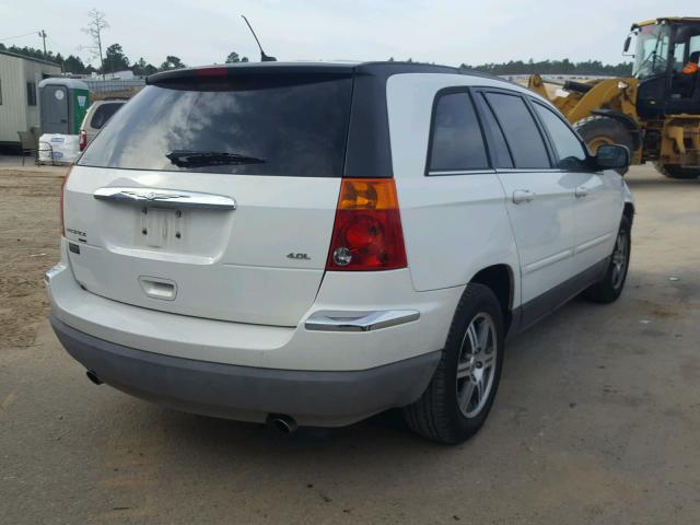 2A8GM68X67R130011 - 2007 CHRYSLER PACIFICA T WHITE photo 4