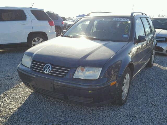 WVWRL61J94W155755 - 2004 VOLKSWAGEN JETTA GL BLACK photo 2