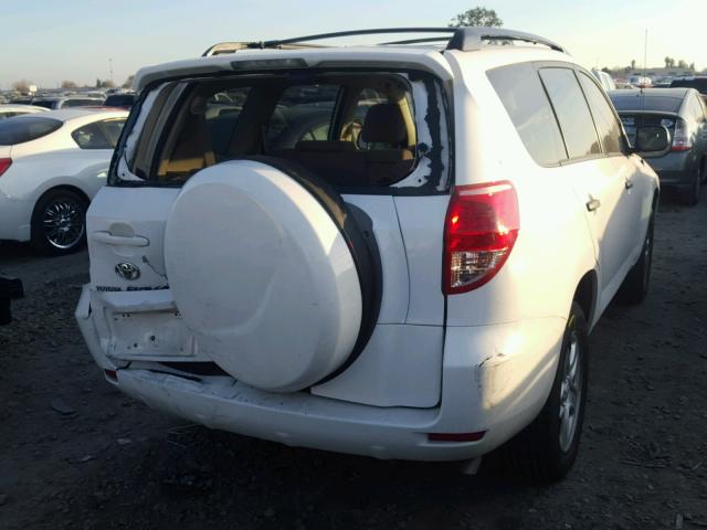 JTMZD35V875066794 - 2007 TOYOTA RAV4 WHITE photo 4