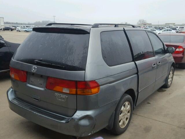 5FNRL18672B007299 - 2002 HONDA ODYSSEY EX SILVER photo 4