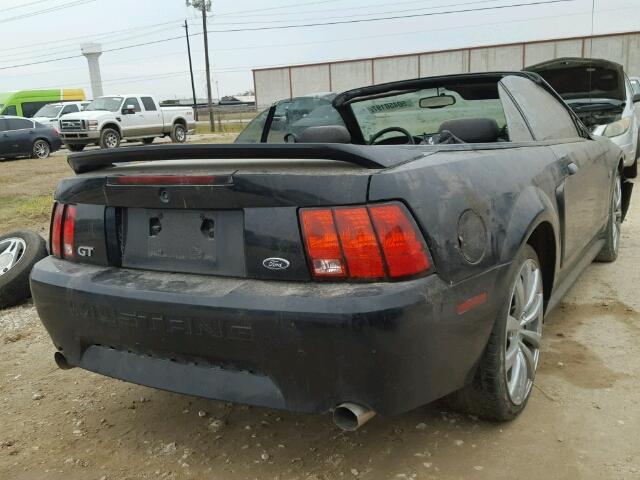 1FAFP45X3YF303355 - 2000 FORD MUSTANG GT BLACK photo 4