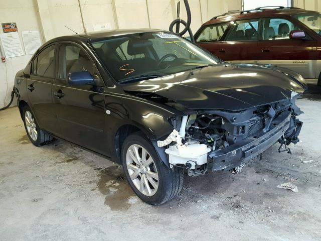 JM1BK32F581818156 - 2008 MAZDA 3 I BLACK photo 1