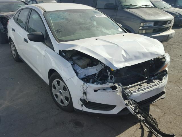 1FADP3E22GL320766 - 2016 FORD FOCUS S WHITE photo 1