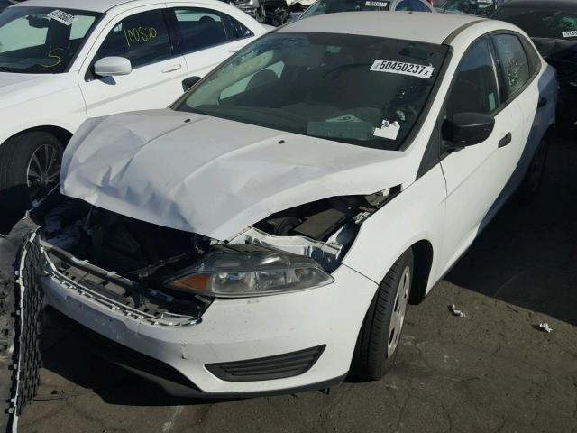 1FADP3E22GL320766 - 2016 FORD FOCUS S WHITE photo 2