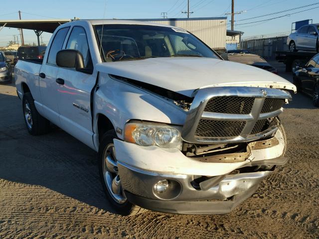 1D7HA18D13S376394 - 2003 DODGE RAM 1500 S WHITE photo 1