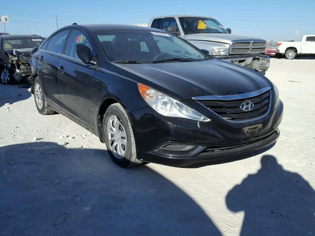 5NPEB4AC4BH111673 - 2011 HYUNDAI SONATA GLS BLACK photo 1