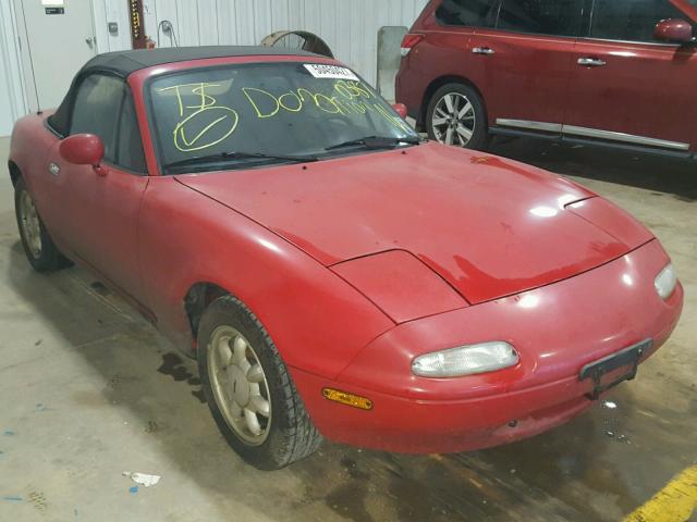 JM1NA3513L0110387 - 1990 MAZDA MX-5 MIATA RED photo 1