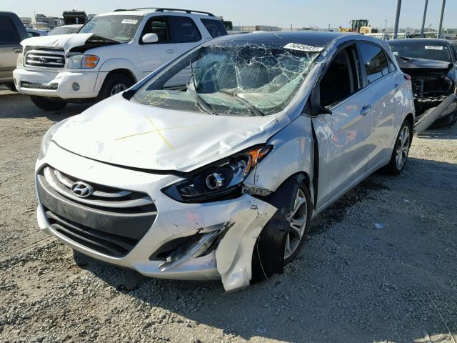 KMHD35LE5DU058435 - 2013 HYUNDAI ELANTRA GT SILVER photo 2