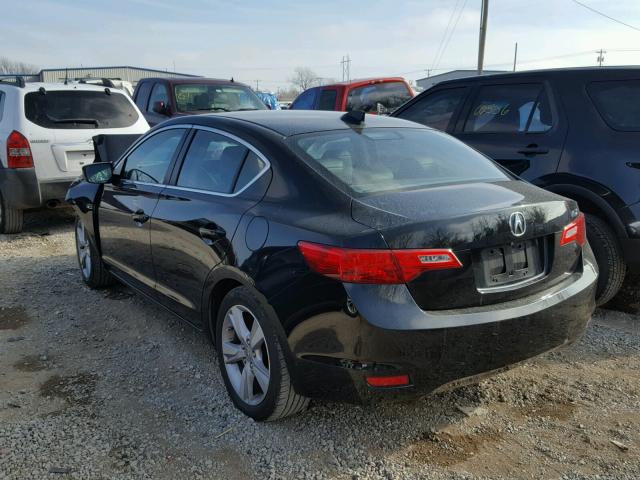 19VDE1F30EE012411 - 2014 ACURA ILX 20 BLACK photo 3