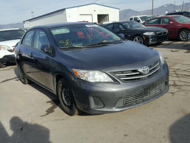 2T1BU4EE8DC042534 - 2013 TOYOTA COROLLA BA CHARCOAL photo 1