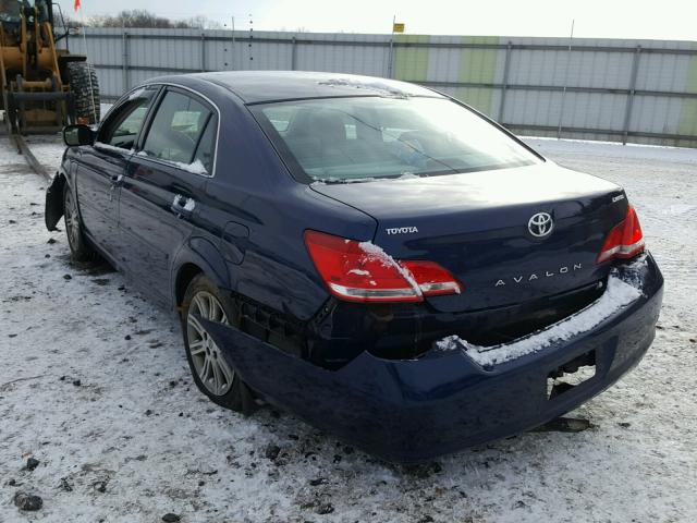 4T1BK36B56U122072 - 2006 TOYOTA AVALON XL BLUE photo 3