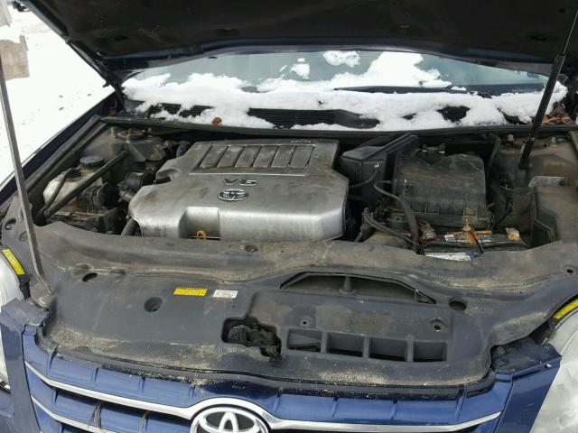 4T1BK36B56U122072 - 2006 TOYOTA AVALON XL BLUE photo 7