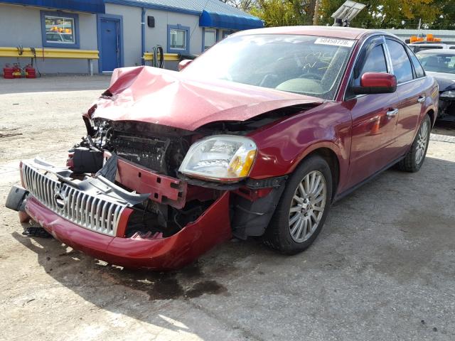 1MEHM42166G606793 - 2006 MERCURY MONTEGO PR 栗色 照片 2